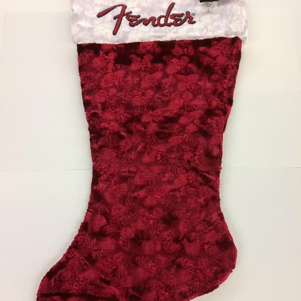Fender Guitar Xmas Christmas Holiday Stocking  New in Package